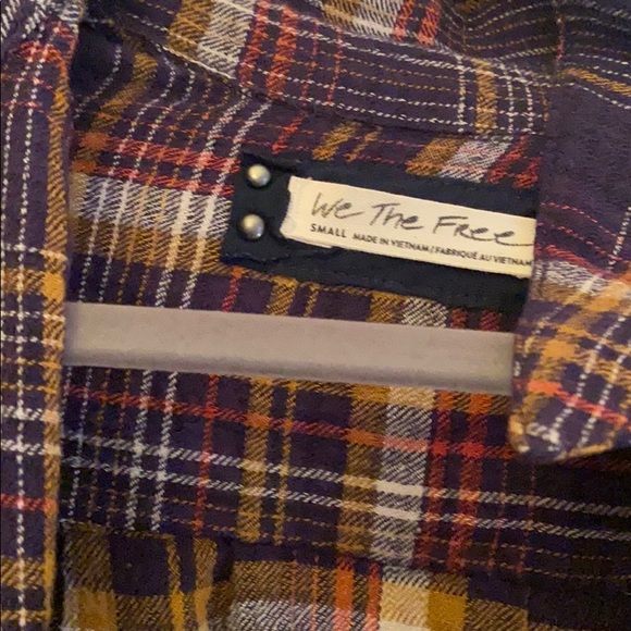 We The Free Free People flannel small - Picture 2 of 3
